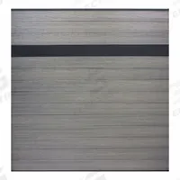 EUROFENCE Privacy Fence: Estate Style Topper, Gray, 6 ft Overall Wd, 6 ft Overall Ht, Aluminum, Gray (MPN EF 01400). Key specifications — Brand: EUROFENCE; Product Type: Horizontal Fence Section; Infill Color: Gray; Topper Material: Aluminum; Posts Included: Posts Not Included; Frame Material: Aluminum; Inlay Board Material: Wood Plastic Composite; Topper Color: Gray.