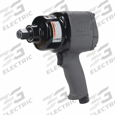 INGERSOLL RAND Air Impact Wrench: Full-Size, 1 in Drive, Pistol-Grip, Square - Pistol-Grip Air-Powered Impact Wrenches with Standard Anvils