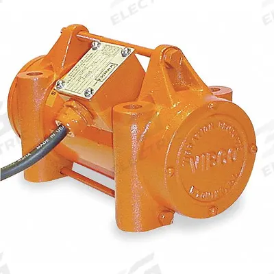 VIBCO Electric Vibrator: 2P Series, 100 lbf, 115V AC, 0.9 A, 3,600 vpm - Heavy-Duty Electric Vibrators