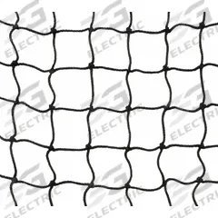 US NETTING Knotted Nylon Rack Net Panel: 480 in x 1/4 in x 240 in, Nylon, Black, 3 1/2 in Mesh Size (MPN RACKIT-HD-2040). Key specifications — Brand: US NETTING; Material: Nylon; Includes Hardware: Hardware not Included; Color: Black.