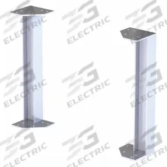 TRI-ARC Platform Support Leg: 2.3 ft Overall Ht, 30 in Overall Wd, 500 lb Load Capacity (MPN MPASST3). Key specifications — Brand: TRI-ARC; Compatible with Manufacturer Model Number: MPASGR30; Material: Aluminum; Color: Gray.