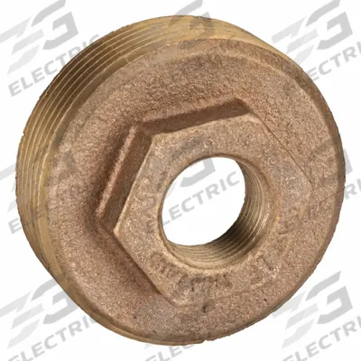 APPROVED VENDOR Metal Pipe Straight: Straight, 2 1/2 in x 3/4 in, Class 125, None Brass - Threaded Low-Pressure Pipe Fittings for Potable Water