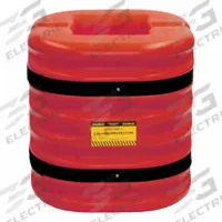 APPROVED VENDOR Column Protector: 24 in, 8 in, 8 in, Round/Square, 8 in Compatible Column Dia, HDPE (MPN 17248RED). Key specifications — Color: Red; Minimum Compatible Column Length: 24 in; Brand: APPROVED VENDOR; Material: HDPE.