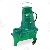 ZOELLER Sewage Ejector Pump: Cast Iron, Single Phase, 2/5 hp, 230V AC, 2 in Max. Dia. Solids, 4.70 A (MPN 264-0004). Key specifications — Impeller Material: Thermoplastic; Rated Voltage: 230V AC; Hazardous Location Class: Not Rated; Brand: ZOELLER; Discharge Orientation: Vertical; Switch: Not Included.