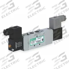 AVENTICS Solenoid Air Control Valve: Series AVENTICS™ L1 Series, Four-Way / Two-Position, Locking (MPN L12BB452O060T40). Key specifications — attr1077390: L12BB452O060T40; attr1077459: Solenoid Air Control Valve; attr1077461: Solenoid Return; attr1077475: 220 to 240V AC; attr1077450: Locking.