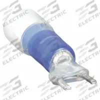 VELVAC Fork Terminals: Blue, Nylon with Heat Shrink, #10 Stud Size, 16 AWG – 14 AWG Wire Range (MPN 30324). Key specifications — Barrel Style: Insulation Grip; Manufacturer Part Number: 30324; Brand: VELVAC.