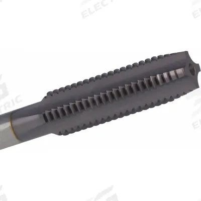 CHICAGO-LATROBE Straight Flute Hand Tap: 3/4"-10 UNC, H3 / 2B, 4 Flute, Plug Chamfer (MPN 173149) - General Purpose Hand Taps