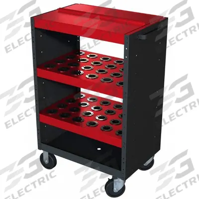 HUOT CNC Tool Storage: For CAT30 Taper - Shielded CNC Toolholder Carts
