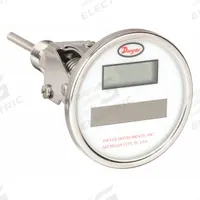 DWYER Digital Thermometer: 15 in Stem Lg, -58°F to 302°F /-50°C to 150°C, ±1%@ 32 to 122°F Accuracy (MPN DBTA3151). Key specifications — Thread Type: NPT; Brand: DWYER; Accuracy: ±1 % @ 32 to 122 °F.