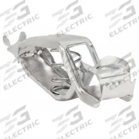 GROTE Test Clip Standard: Crimp and Solder, 50 A Max Current, 7/16 in_3/4 in_1 in Max Jaw Opening (MPN 84-9544). Key specifications — Color: Chrome; Connection Type: Crimp and Solder; Brand: GROTE.