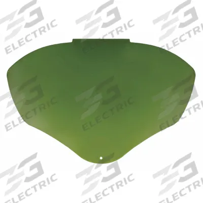 UVEX BY PIP Face Shield Visor: 14 1/4 in Overall Wd, 9 1/2 in Overall Ht - Welding Replacement Visors