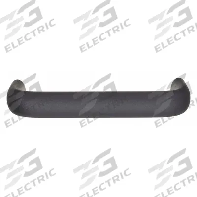 MONROE PMP Pull Handle: Threaded Holes, Aluminum, Black - Load-Rated Standard "U" Pull Handles
