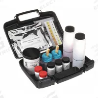INDUSTRIAL TEST SYSTEMS Arsenic Water Test Kit: Arsenic, 50 Tests, 66 Pieces (MPN 481303). Key specifications — Includes: (1) Case; Range: <1, 2, 3, 4, 5, 6, 7, 8, 10, 13, 20, 25, 30, 40, >50, >80, >120, >160 ppb (ug/L); Sensitivity: <1, 2, 3, 4, 5, 6, 7, 8, 10, 13, 20, 25, 30, 40, >50, >80, >120, >160 ppb (µg/L); Test Parameters: Arsenic.