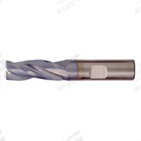 CLEVELAND Corner Radius End Mill: Carbide, TiAlN Coated, 3 Flute, 3/4" Mill Dia, 7/8" LOC, 0.03" Rad (MPN C80393)