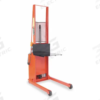 WESCO Platform Lift Truck: 1,000 lb, 30 in L x 32 in W Platform - Electric-Lift & Manual-Push Platform Lift Trucks