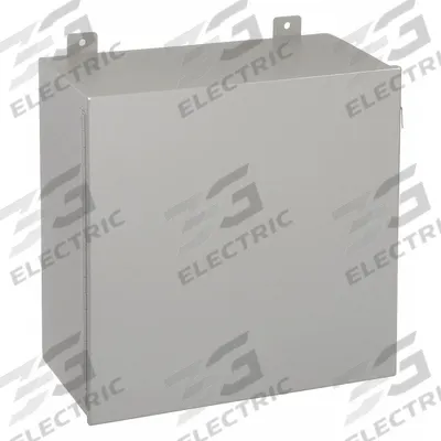WIEGMANN Enclosure: Steel, 20 in x 20 in x 9 in, NEMA 12/13, Solid Cover - Steel Dust-Tight Enclosures