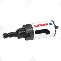 LENOX Hole Saw: 1 1/4 in Saw Dia., 4/5 Teeth per Inch, 1 7/8 in Max. Cutting Dp, Bi-Metal (MPN 1772491). Key specifications — attr1098070: 4/5; attr1098087: LENOX.