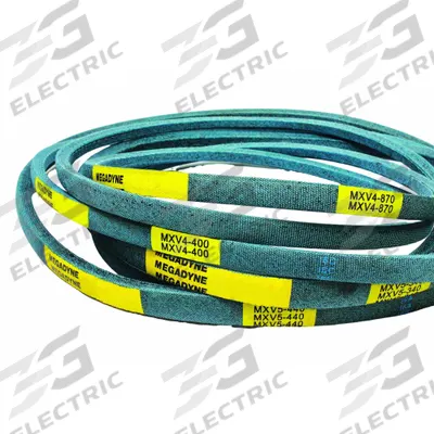 MEGADYNE V-Belt: MXV5-1430, 143 in Outside Lg, Bare Back Fabric, 21/32 in Top Wd - MXV5 Section Lawn & Garden V-Belts