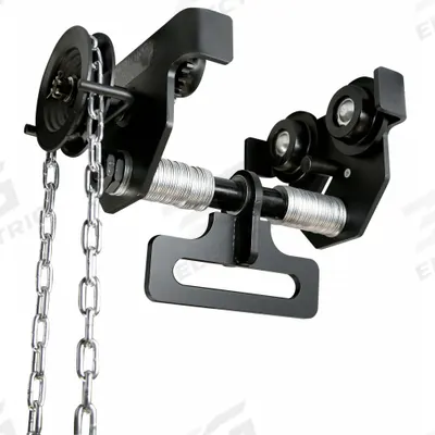 OZ LIFTING PRODUCTS Geared Trolley: Geared - Push Trolleys for Hoists