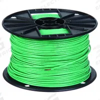 Building Wire: Copper, 18 AWG, 1 Conductors, Stranded, Green, 500 ft Lg, TFFN (MPN 27025601). Key specifications — Voltage: 600 V; Brand: SOUTHWIRE.
