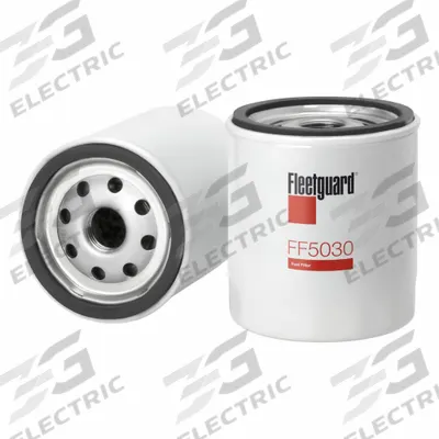FLEETGUARD Fuel Filter: Spin-On, 3 1/2 in Overall Lg, 3 in Outside Dia - Spin-On Fuel Filters