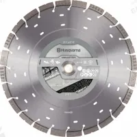 HUSQVARNA Diamond Saw Blade: Abrasive/Brick/Cured Concrete Soft/Limestone/Roof Tile/Sandstone, 10 PK (MPN 534973201). Key specifications — attr1097734: Wet/Dry; attr1097738: Power Cutter; attr1097751: HUSQVARNA.