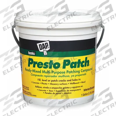 DAP Patching Compound: Presto Patch, 1 gal Container Size, Pail - Joint Compounds & Plaster