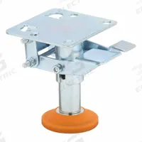 APPROVED VENDOR Floor Lock: For 4 in Wheel Dia, 4 3/8 in Floor Lock Retracted Ht, Steel (MPN FL-LKL-4). Key specifications — Brand: APPROVED VENDOR.