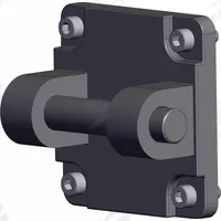 SMC Double Clevis: Clevis, Fits 100 mm Bore Dia, D5100, C95/C96. Key specifications — attr1062031: D5100; attr1062033: SMC; attr1062037: C96.