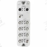IFM IO-Link Master: M12 Connector, 16 Digital Inputs, 8 Digital Outputs, Ethernet/IP/IO-Link, AL1103. Key specifications — Transmission Type: COM1 (4.8 kBaud); Operating Voltage: 20 to 30V DC; Protection Features: IP65; Communication Interface: IO-Link; Electrical Connection Type: M12 Connector.