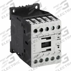 EATON IEC Magnetic Contactor: Non-Reversing, 3 Poles, 3NO Contacts, 9 A, 24V AC Coil (MPN XTCE009B10T). Key specifications — Brand: EATON; Integrated Surge Suppression: Yes.