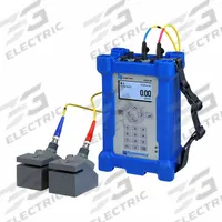 DYNASONICS Ultrasonic Flow Transducer and Meter: Flow Meter, Ultrasonic, Clamp-On, Aluminum, 240V AC (MPN D5-C-H2-AD-S-A-K-E-D). Key specifications — Brand: DYNASONICS; Voltage (Maximum): 240V AC; Accuracy: +/- 0.5%; For Pipe Size: 1/2 to 12 in.