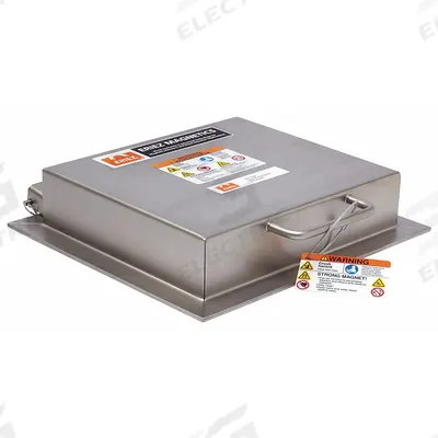ERIEZ Plate Magnet: Plate Magnet, Ceramic, 70 oz Max Magnetic Pull Strength - Plate Magnets