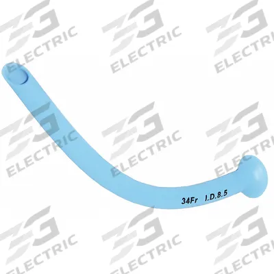MEDSOURCE Nasopharyngeal Airway: 34 Fr Catheter Size, Sterile - Nasopharyngeal Tubes