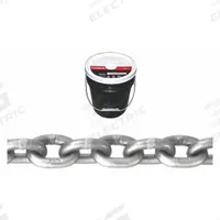 CAMPBELL Straight Chain: 1/4 in Chain Trade Size, 43 Chain Grade, Carbon Steel, Straight, Welded (MPN T0181423). Key specifications — Brand: CAMPBELL.