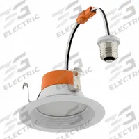 LED Downlight: 4 in Dia, 500 lm_600 lm_700 lm, 2700K/3000K/3500K/4000K/5000K, 7 W, 120V AC, White (MPN LEDRT41AS700ST9SC3BA). Key specifications — attr1262125: White; attr1262104: SYLVANIA; attr1262107: Yes; attr1262116: 60W INC; attr1262128: 2700K; attr1262094: 120V AC.