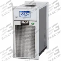 DURACHILL Chiller: -20°C, 1000 W, Heated and Refrigerated, 24.6 lpm Flow Rate, Centrifugal, 120V AC (MPN BA06A1G3-310A13C). Key specifications — Brand: DURACHILL; Pump Type: Centrifugal; Display Type: LCD; Temperature Accuracy Tolerance: +/-0.1°C; Voltage: 120V AC; Min Temp Setting: -20 °C.