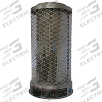 DAYTON Portable Gas Floor Heater: 100,000 BtuH Heating Capacity Output, 2,900 sq ft Heating Area (MPN 1WVL8). Key specifications — Fuel Consumption: 104 cfh; Overall Dimensions - H x W x D: 29-7/8 in x 16-3/8 in x 16-3/8 in; Brand: DAYTON.