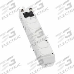 TRIPP LITE Outlet Strip: 6 Outlets, 6 ft Cord Lg, 15 A Current, UL 1363, White, 5-15P, 2 1/4 in Wd (MPN PS-607-HG-OEMLM). Key specifications — Brand: TRIPP LITE; Mounting Style: Keyhole.