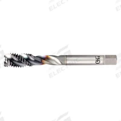 OSG Spiral Flute Tap: M16x2 Metric, D7 / 4H-6H, 3 Flute - Spiral-Flute Taps for Steel & Stainless Steel