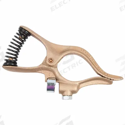 TWECO Ground Clamp: 300 A, 3/0 AWG - Spring-Loaded Ground Clamps