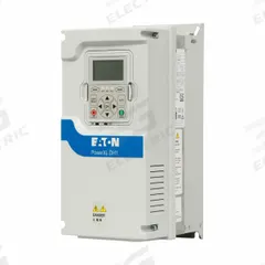 EATON Variable Frequency Drives: In Phase Three, 525-600V AC, Out Phase Three, 60 hp, IP21, HVAC/R (MPN DH1-35062FN-C21C). Key specifications — Style: HVAC Drive; Color: White; Output Voltage: 525-600V AC; Output Phase: Three.