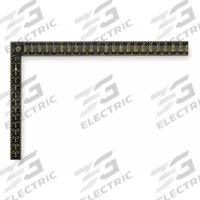 STANLEY Framing Square: 24 in Base Lg, 24 in, 16 in x 1 1/2 in, Anodized, Aluminum - Framing Squares