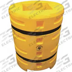 SENTRY Column Protector: 16 in, 14 in, 16 in (H-Beam)/16 in (Round)/16 in (Square), Round/Square (MPN CS3342-16S). Key specifications — Color: Yellow; Maximum Compatible Column Length: 16 in; Minimum Compatible Column Length: 14 in; Brand: SENTRY; Material: LLDPE.
