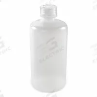 GLOBE SCIENTIFIC Storage Bottle: HDPE, 16.9 fl oz, 500 mL, Colorless, 28 mm Screw Closure Size (MPN 7560500BKS). Key specifications — Body Color: Colorless; Closure Attached: Packaged Separately; Brand: GLOBE SCIENTIFIC; Pre-Cleaned: None; Closure Included: Yes.