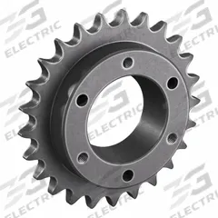 TRITAN Bushed Roller Chain Sprocket: For 40 Chain, 25 Teeth, 3.989 in Pitch Dia, 4.26 in Outside Dia (MPN 40SH25H). Key specifications — Brand: TRITAN; Required Bushing Series: SH.