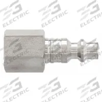 DIXON VALVE & COUPLING Quick Connect Hose Coupling: 1/4 in Body Size, 1/4 in Hose Fitting Size, FNPT (MPN D2F2-S). Key specifications — Brand: DIXON VALVE & COUPLING; Thread Size: 1/4" -18; Coupling Locking Type: Sleeve; Hose Fitting Gender: Female.