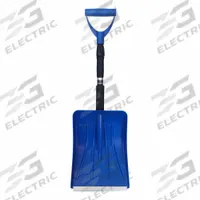 WESTWARD Snow Shovel: Plastic, 12 13/16 in Blade Lg, 9 3/16 in Blade Wd, 0.09 in Gauge (MPN 852F87). Key specifications — Brand: WESTWARD; Handle Grip: D-Grip.