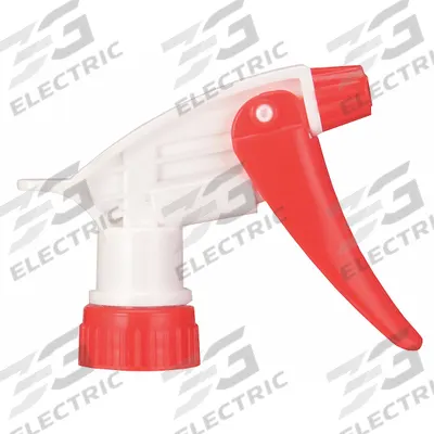APPROVED VENDOR Trigger Sprayer: 16 oz_24 oz Container Capacity, Mist/Stream, Red - Trigger Sprayers