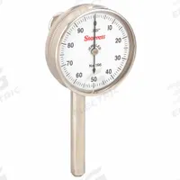 STARRETT Back Plunger Dial Indicator: 0 in to 0.2 in, Inch, Mechanical, 0-100 Dial Reading (MPN 196B1). Key specifications — attr1184168: 196B1; attr1184178: 0-100; attr1184223: STARRETT; attr1200883: Back Plunger Dial Indicator; attr1184179: Mechanical.